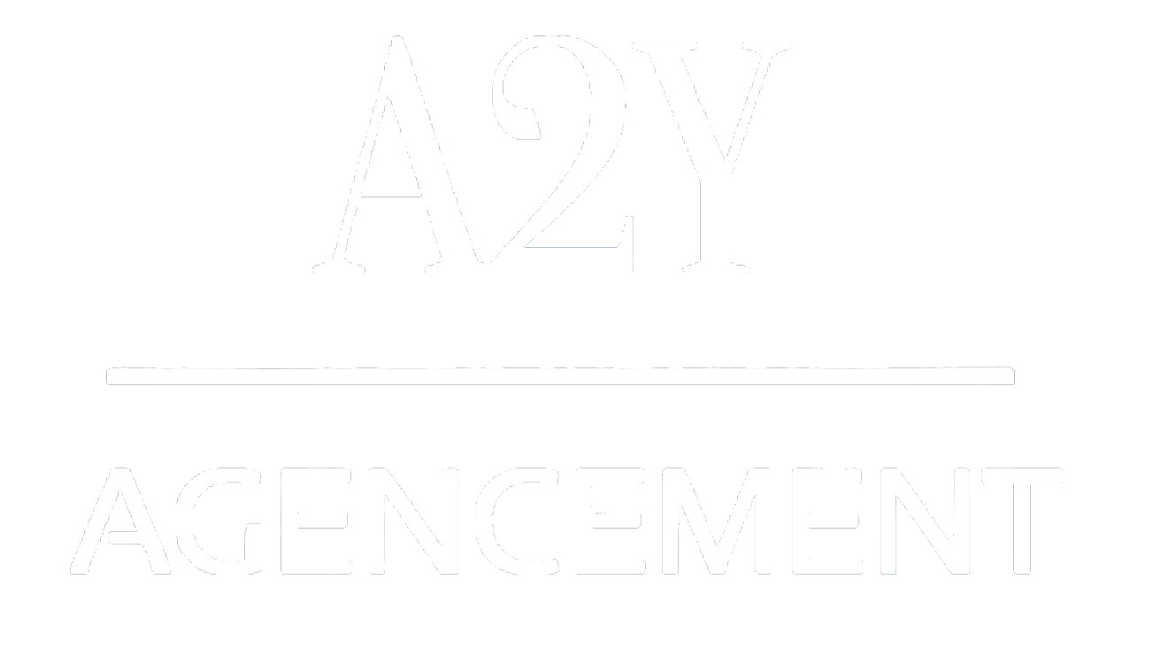 A2Y Agencement — Logo blanc